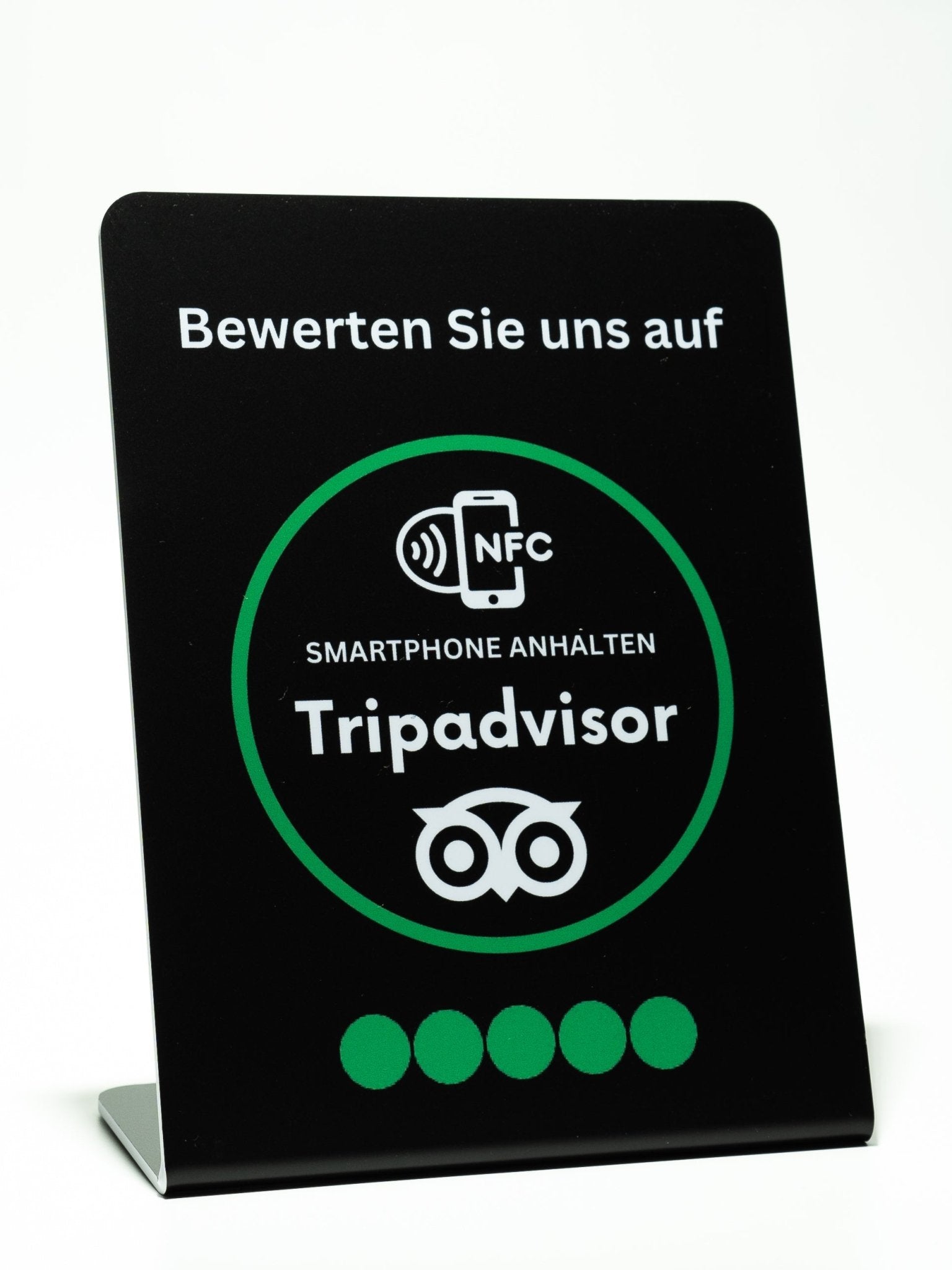 NFC - Aufsteller für mehr Tripadvisor Bewertungen - Custom Ratings